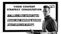 give you a 1 hour video content strategy consultation