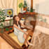 create your idea in aesthetic lofi style illustration