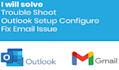 repair, fix outlook pst problems, office 365, configure new email account