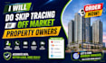 do lead generation of off market for sale properties
