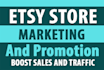 do etsy store promotion and etsy shop marketing