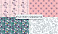design seamless pattern textile pattern design