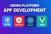 support on ionic with angular react or vue