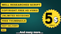 create engaging youtube videos using stock footage