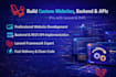 develop website backend and API in PHP