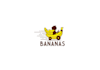 design awesome modern bananas logo