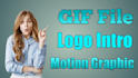 make logo GIF animation and green screen