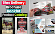 design flyers, brochure, catalog, booklet design