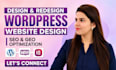 design and develop a professional custom wordpress website