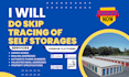 do skip tracing of self storages