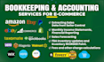 provide ecommerce bookkeeping amazon bookkeeping and shopify bookkeeping