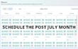 professionally schedule your posts on social media