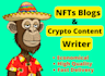be your professional crypto and nft content writer