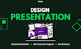 design premium powerpoint presentation and pitch deck