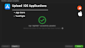 upload your ios iphone applications