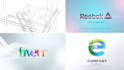make clean glossy logo animation intro