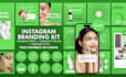 design a creative and elegant canva instagram branding kit