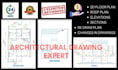 draw 2d floor plans elevations sections in autocad architect