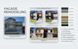 make your facade look modern, elegant, and attractive with 3d rendering