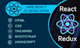 do frontend web development with react redux