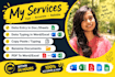do fast data entry typing work job, ms excel data entry