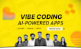 vibe coding ai mobile apps, website in base44, google ai studio, replit, lovable