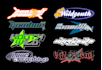 design custom streetwear logo y2k