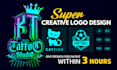 vectorize your sketch or logo into clean vector illustration