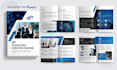 design annual report, company profile, brochure, or any pdf