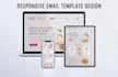 design responsive mailchimp html email template newsletter