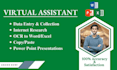 do fastest data entry in one day and internet research