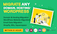 migrate wordpress website, wordpress migration within 1 hour