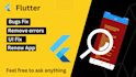 fix bug and errors in flutter app