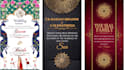 design funky HD wedding invitation video