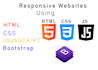 be do front end web developer, with html css and javascript