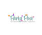 design premium party post logo with elegance