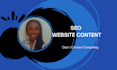 write website content that drives results