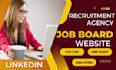 design job board, agency website like indeed