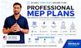 do architectural electrical drawings, mep plans, plumbing, hvac for permit