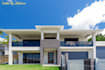 create exterior 3d modeling with revit, hd images with lumion