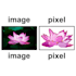 convert your image to pixels and custom design
