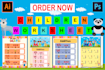 design custom educational worksheets and kids worksheet