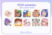 do customizable chibi ych emotes