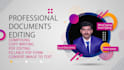 do professional data entry, copy paste, excel spreadsheet, web research