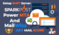 expert setup powermta SMTP server and mailwizz for high volume email marketing