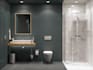 do 3d rendering realistic bathroom