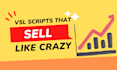 write a converting video sales letter script, vsl copywriting