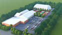 2d and 3d master plan render, site plan, landscape animation