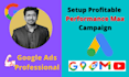 setup google ads performance max campaign