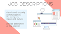 write job descriptions in slovak and english